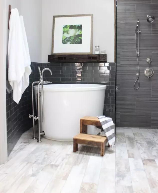 土灶浴缸,独立浴缸效果图100款