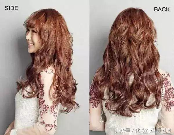 v脸发型女短发卷发,v脸适合的卷发