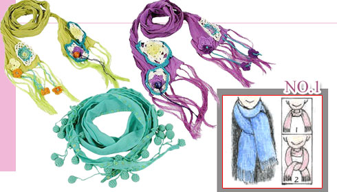 围巾系法的几种方式冬天,冬天丝巾围巾最新系法大全