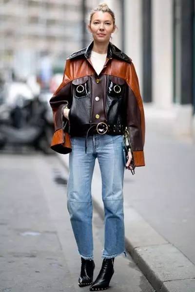 看不出腿型的牛仔裤,看起来腿不肥的牛仔裤