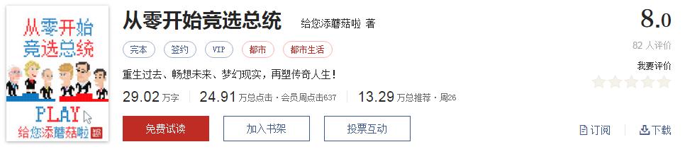 起点评分8.7以上小说排行榜,推荐五本巅峰网络小说统治力爆表