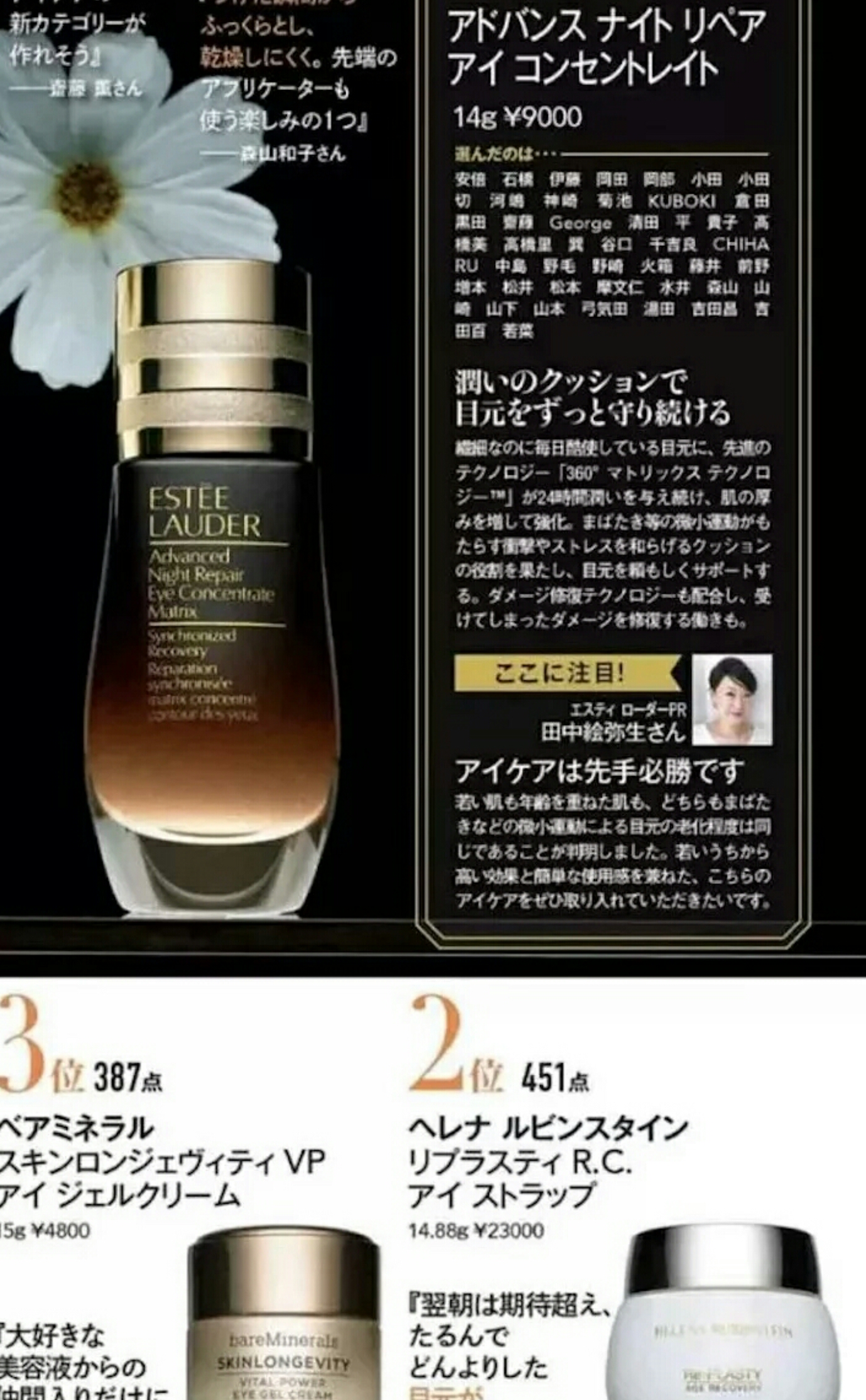 2023年日本化妆品大赏,日本杂志选出来的护肤品