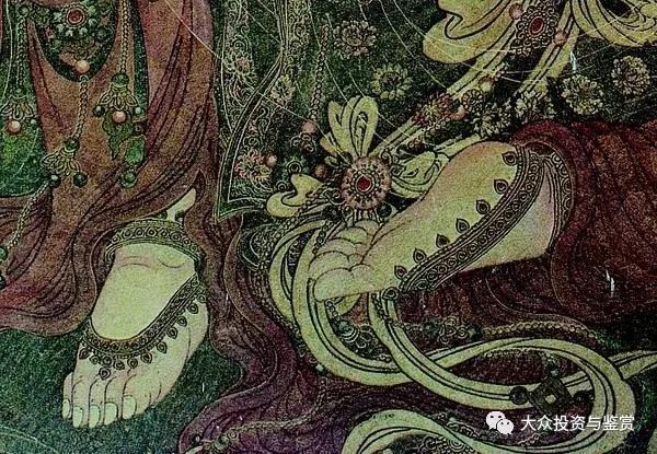 流传后世的精美画作,传统壁画艺术欣赏