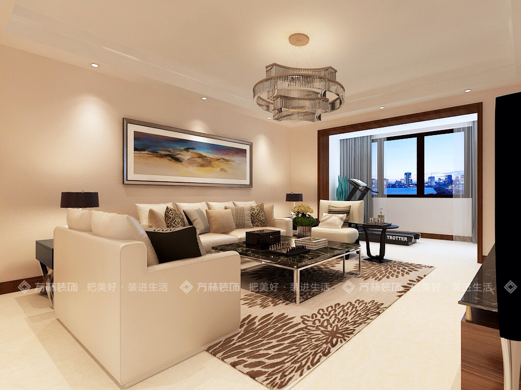 沈阳五十五平老房装修,沈阳世茂新五里河装修效果图