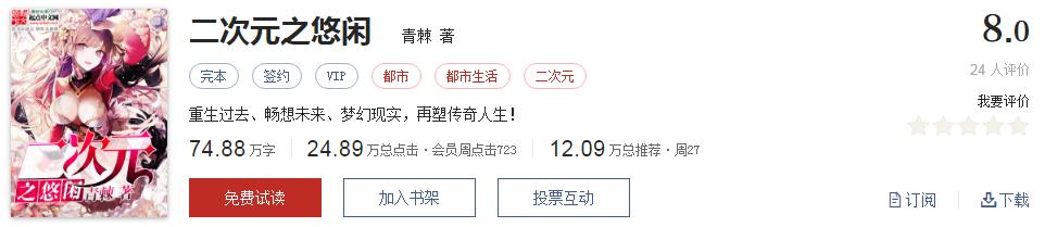 起点评分8.7以上小说排行榜,推荐五本巅峰网络小说统治力爆表