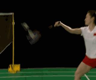 羽毛球反手高远球常见错误,羽毛球双打正反手接杀挑高球