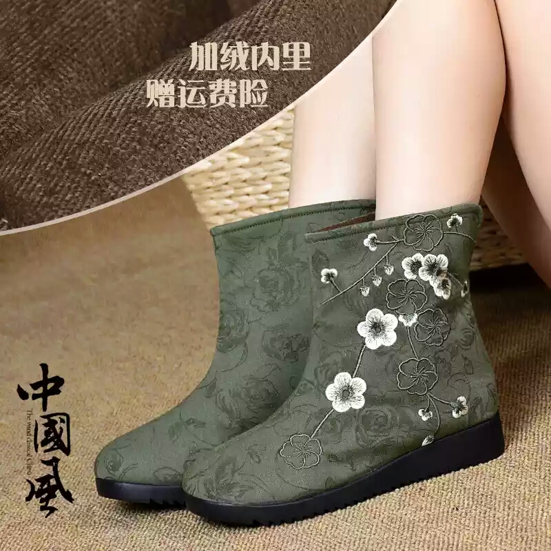 你还在愁冬天穿漢服没有鞋子配吗？（非广告）