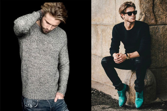 直筒潮流牛仔裤男士穿搭,男士现在流行穿什么版型牛仔裤