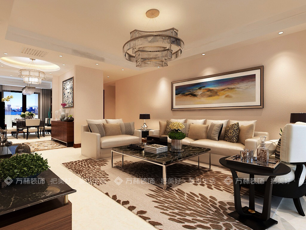 沈阳五十五平老房装修,沈阳世茂新五里河装修效果图