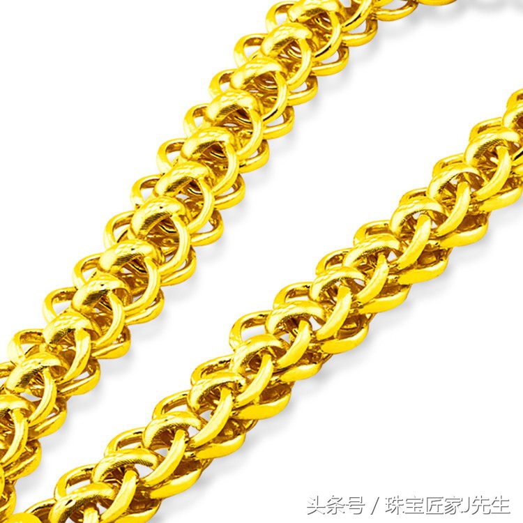 17款金项链图片,前十款项链