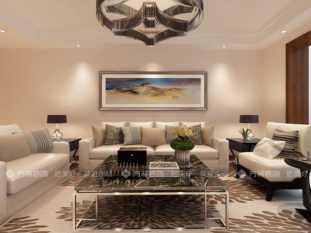 沈阳五十五平老房装修,沈阳世茂新五里河装修效果图