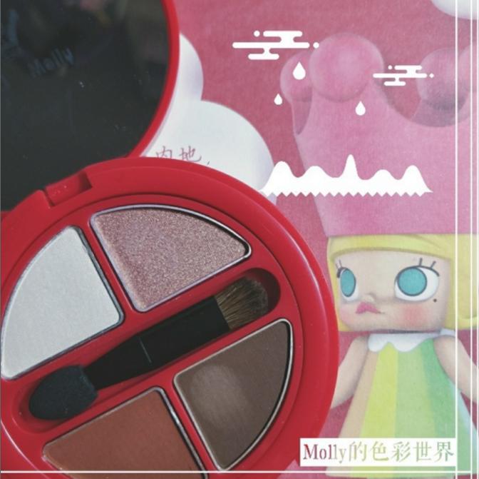 橘朵molly联名款眼影,某芙