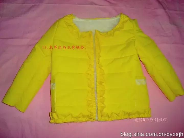 女童棉服编织教程视频,儿童棉服制作教程