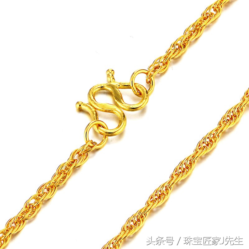17款金项链图片,前十款项链