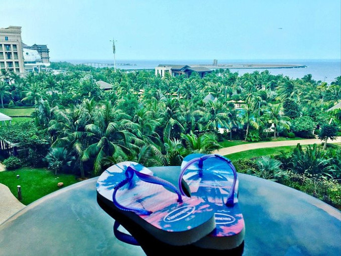 邂逅美丽椰城海口自由行攻略,海南岛自驾游摘椰子