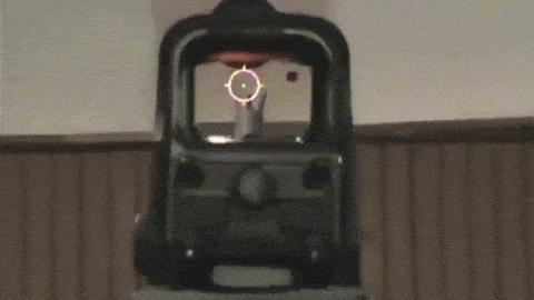 红点瞄具和全息瞄准镜,红点瞄准镜的枪械