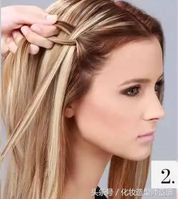 让长发变短发简单扎起来,夏天长发怎么剪好看又不想剪短