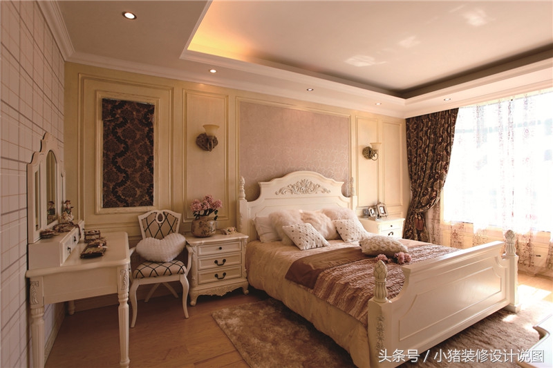 听说大部分女人都喜欢这种法式风格的家！男人们，你们怎看呢？