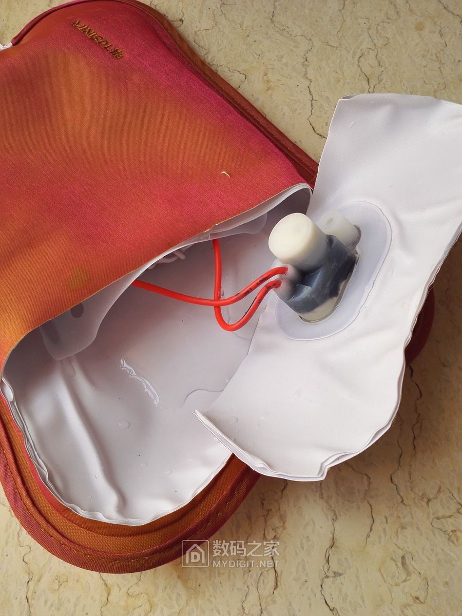 蓄水式热水袋,电热式暖水袋拆解