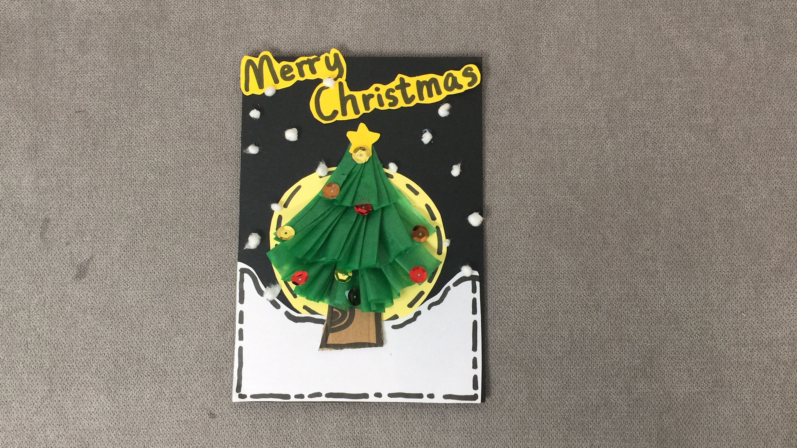 超好看的圣诞立体贺卡,创意又好看的圣诞节贺卡