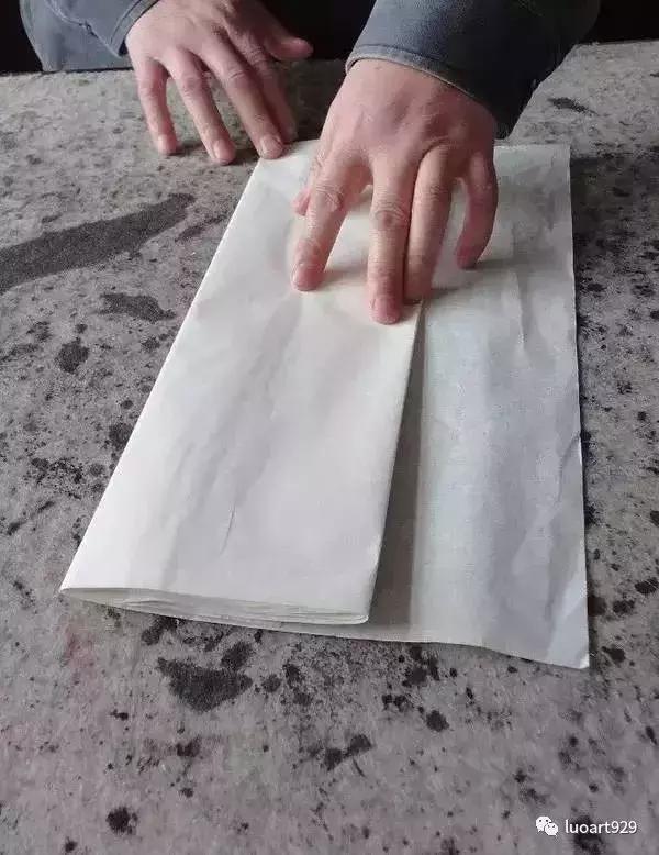 书法的折纸方法欧体,14个字的书法折纸