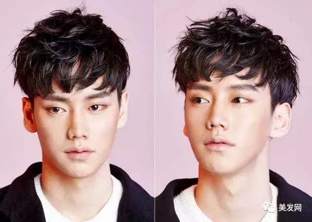 男生蓬松纹理烫效果图,男生纹理烫能维持多久