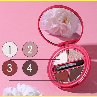 橘朵molly联名款眼影,某芙