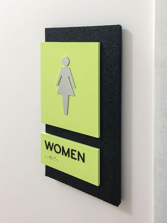 农村室外男女厕所标识牌,厕所标识牌怎么设计