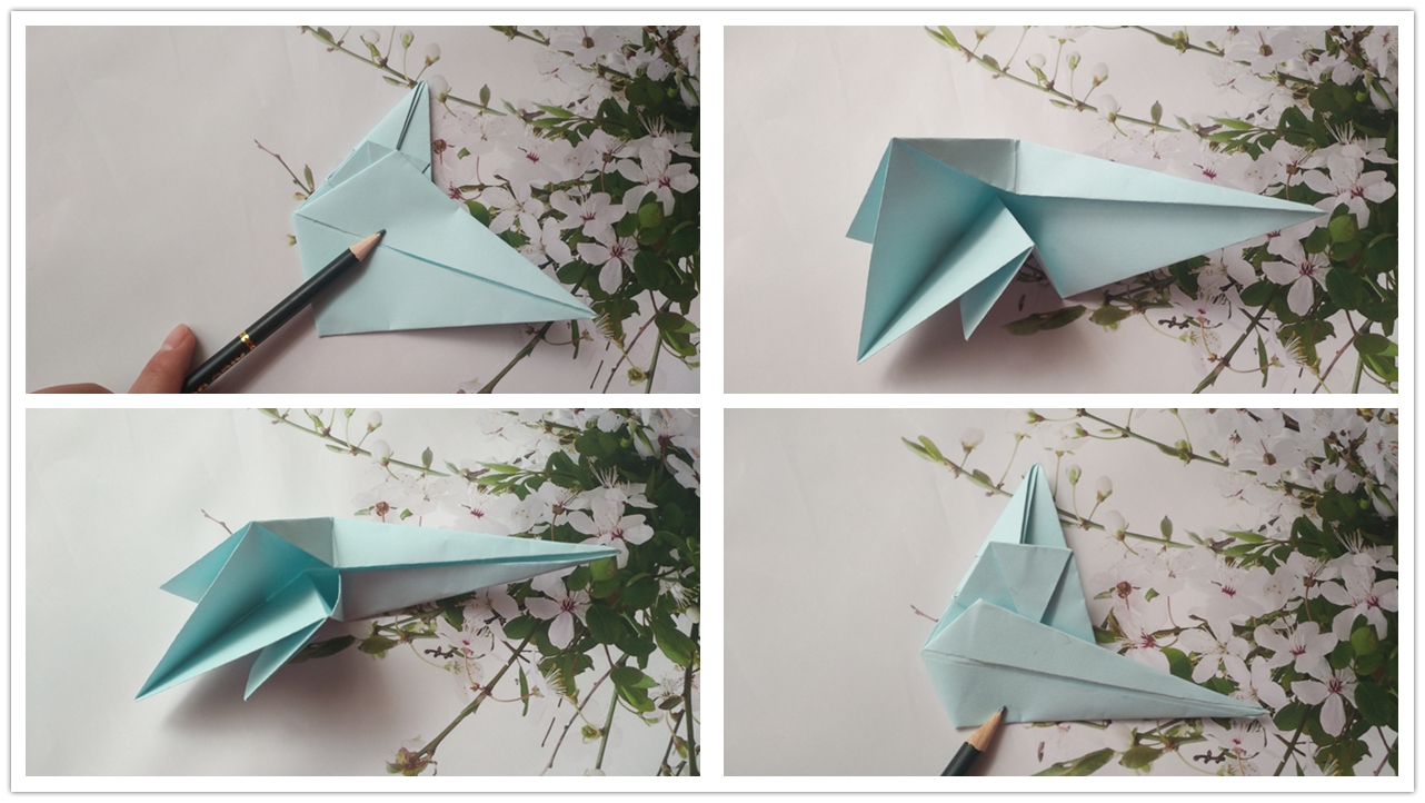 折纸十二生肖鼠的简单教程,折纸可爱小老鼠折法