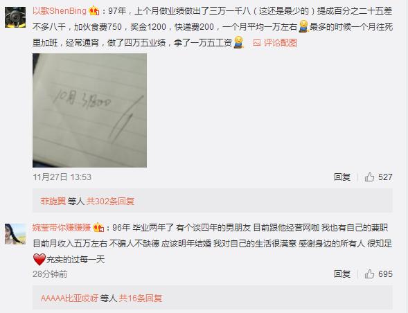 90后月收入多少,看看90后普遍的工资水平