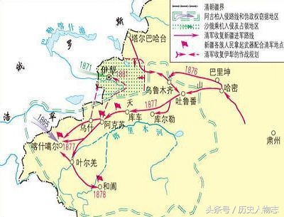 清代左宗棠收复西域的名将,左宗棠收复新疆参战人员