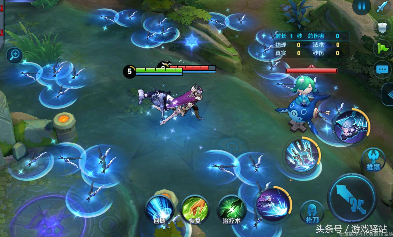 王者荣耀炫技露娜,王者荣耀露娜绝美风景