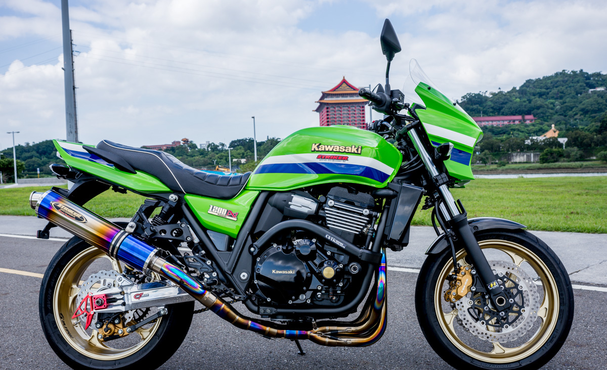 川崎zrx1100排气前段,川崎z1000sx新款排气