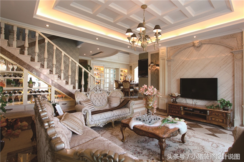 听说大部分女人都喜欢这种法式风格的家！男人们，你们怎看呢？