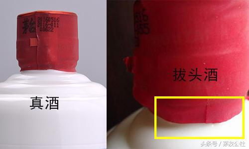 龙年茅台拔头和不拔头区别,怎么辨别茅台拔头酒