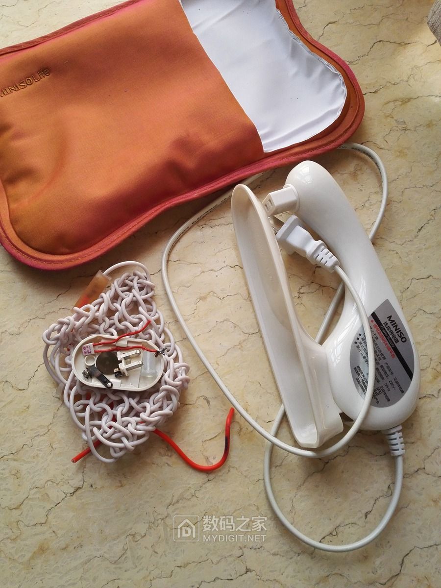 蓄水式热水袋,电热式暖水袋拆解