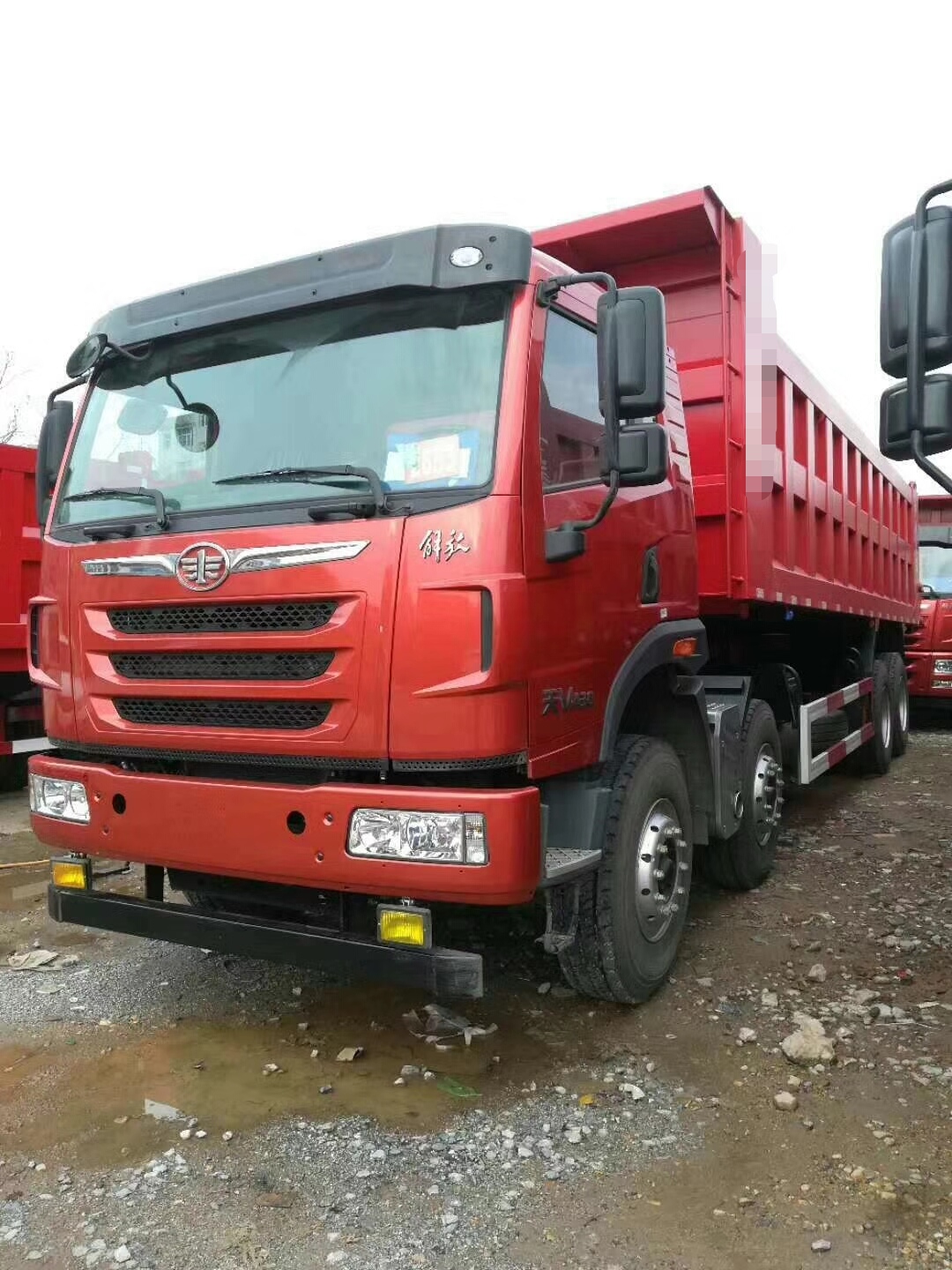 解放天v潍柴430升级460油耗如何,新款解放轻量化前四后八自卸