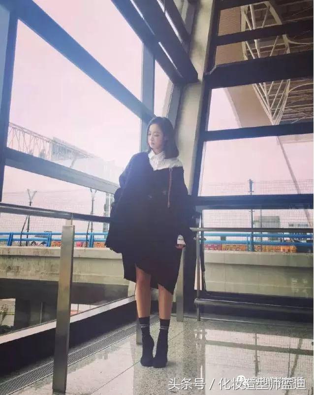 腿短腿粗矮个子女生穿堆堆袜,150小个子穿堆堆袜显腿短