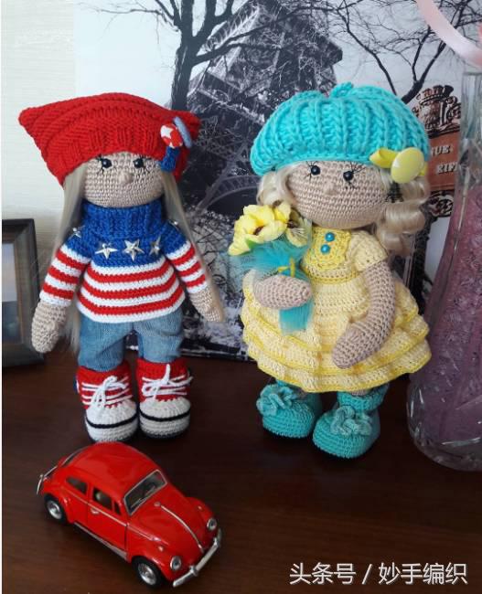 万万没想到,这都是她用毛线钩的,邻居们都赞不绝口!
