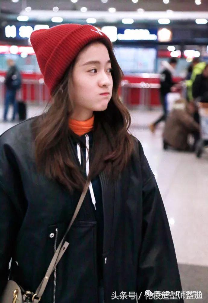 明星同款滑雪服古力娜扎,明星穿搭只服古力娜扎