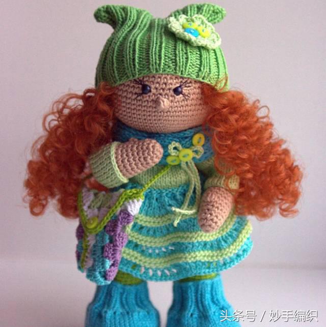 万万没想到,这都是她用毛线钩的,邻居们都赞不绝口!
