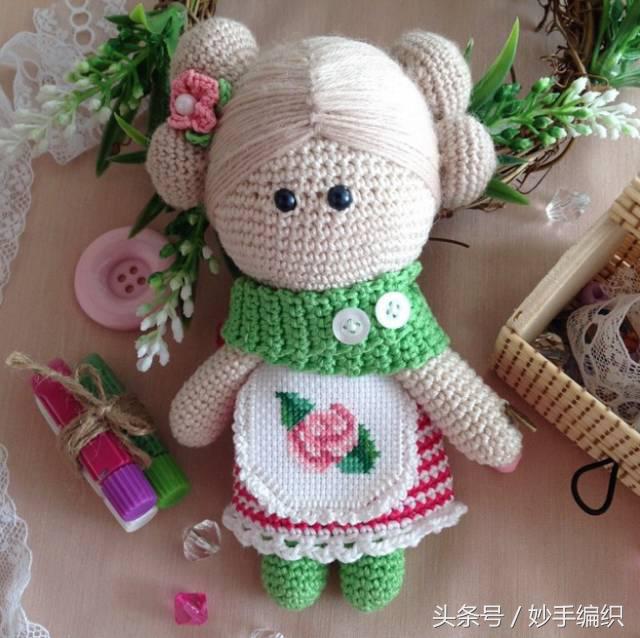 万万没想到,这都是她用毛线钩的,邻居们都赞不绝口!