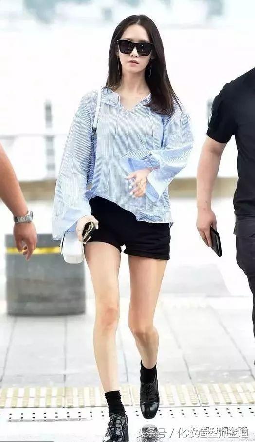 腿短腿粗矮个子女生穿堆堆袜,150小个子穿堆堆袜显腿短