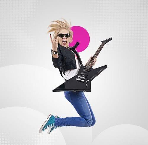 王者荣耀华丽摇滚海报,孤独摇滚演出宣传海报