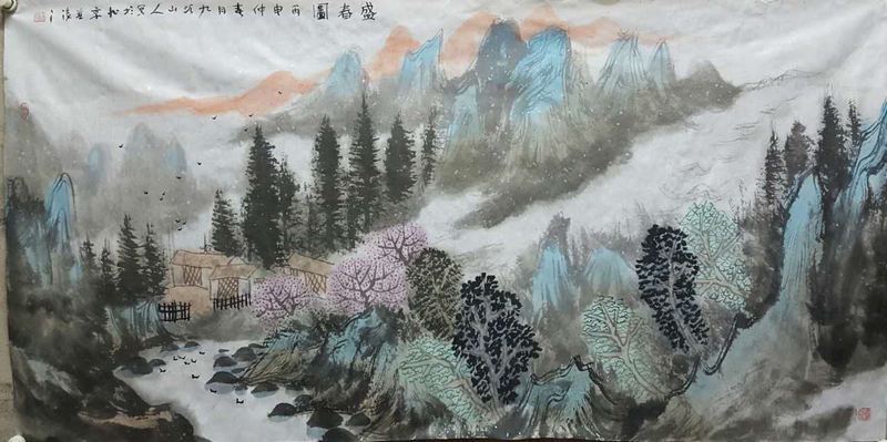 画家刘国恩个人简介,刘国恩画家拍卖