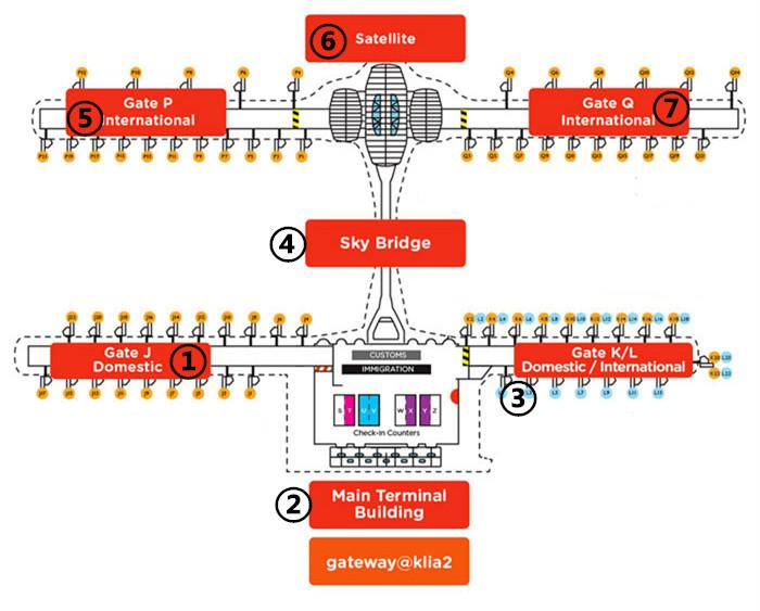 吉隆坡机场t2就是klia2吗,吉隆坡国际机场klia2出发大厅