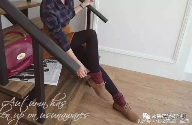 腿短腿粗矮个子女生穿堆堆袜,150小个子穿堆堆袜显腿短