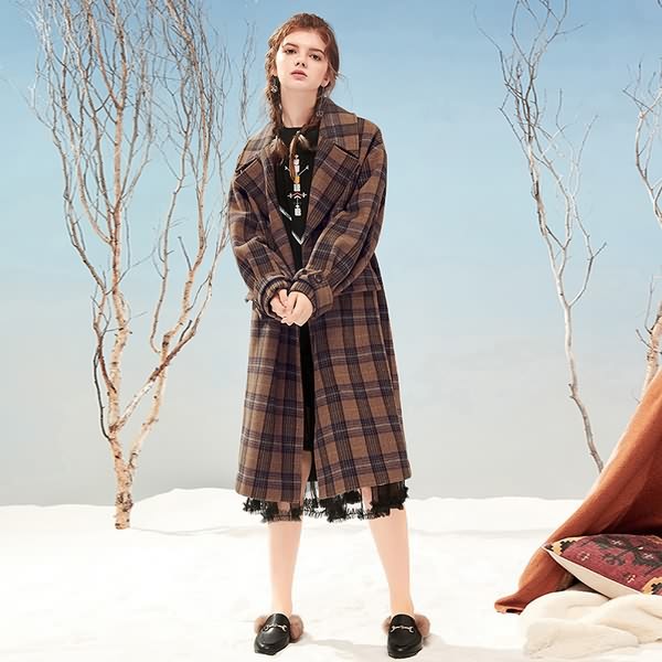 名师屋时尚你想要什么样的格子大衣?