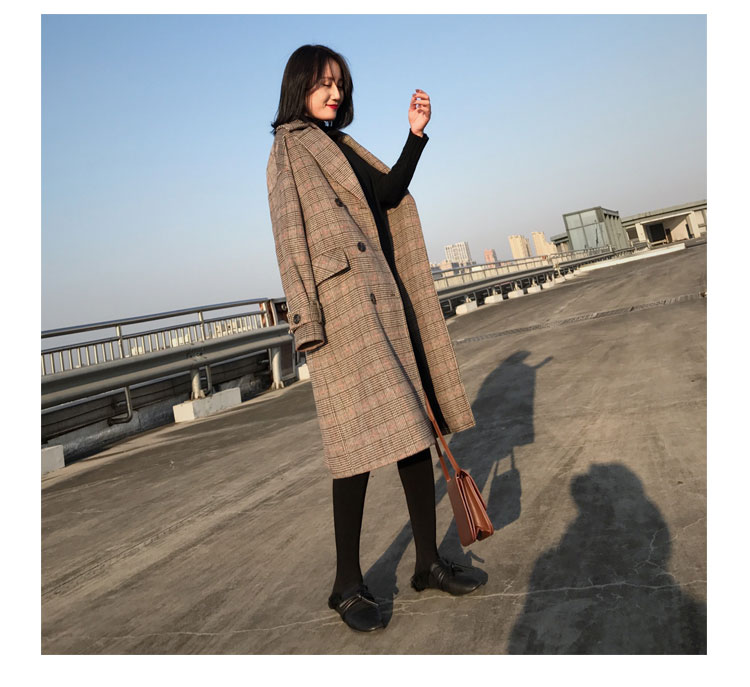 高级面料毛呢大衣,高级质感的毛呢大衣