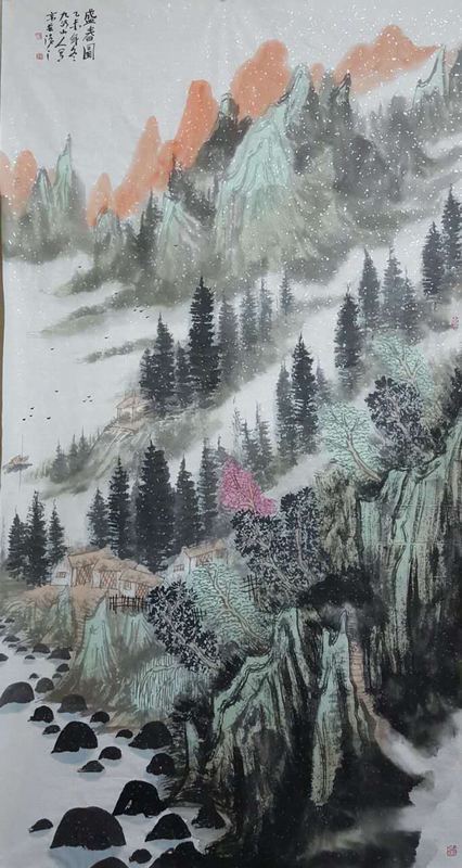 画家刘国恩个人简介,刘国恩画家拍卖